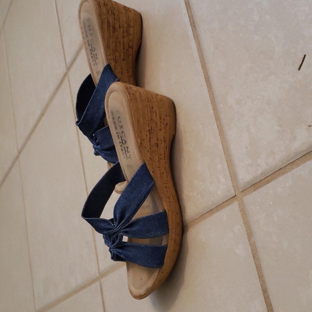 Tuscany Denim Sandals